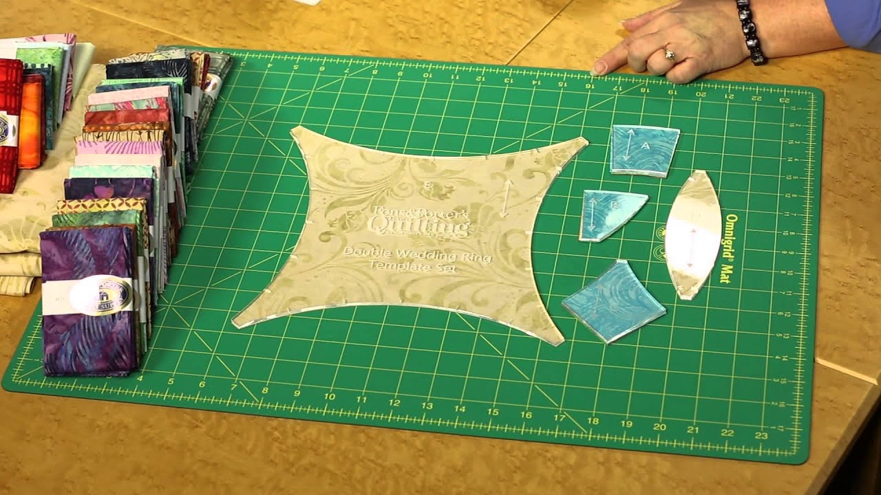 Finally Make That Double Wedding Ring Quilt!