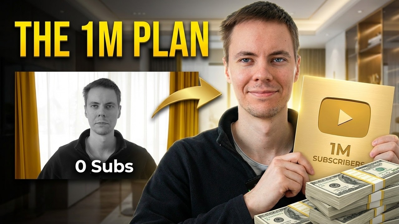Working out a plan to get 1M Subs and Loads of Moolah in the Bank 💰