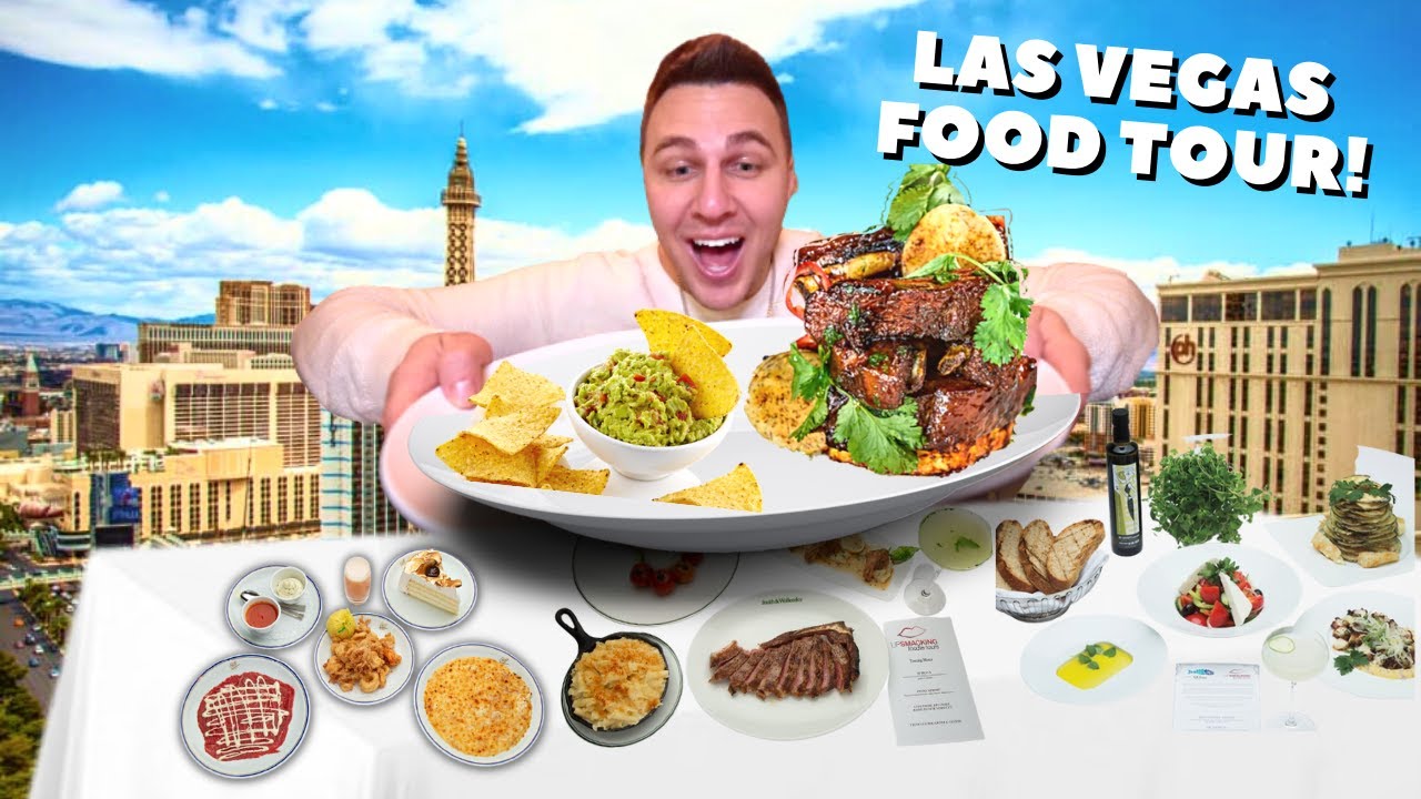 I ate at 4 Restaurants in 3 hours! Afternoon Culinary Adventures Lip Smacking Foodie Tours Las Vegas