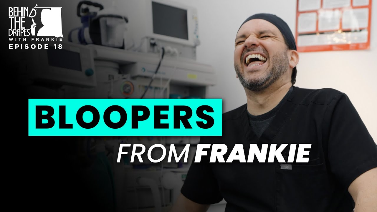 Behind the Drapes Bloopers with CRNA Frankie | BTD Ep.18