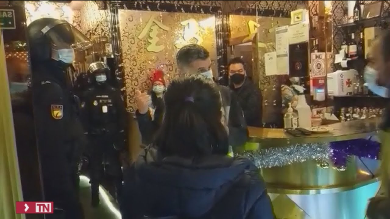 Macrorredada policial en Usera, el 'Chinatown' madrileño