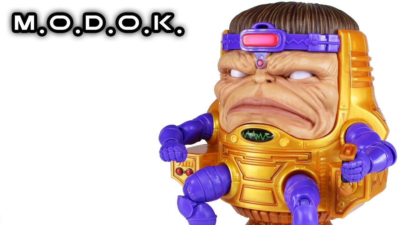 Marvel Legends M.O.D.O.K. Mega Deluxe Super Duper Action Figure Review