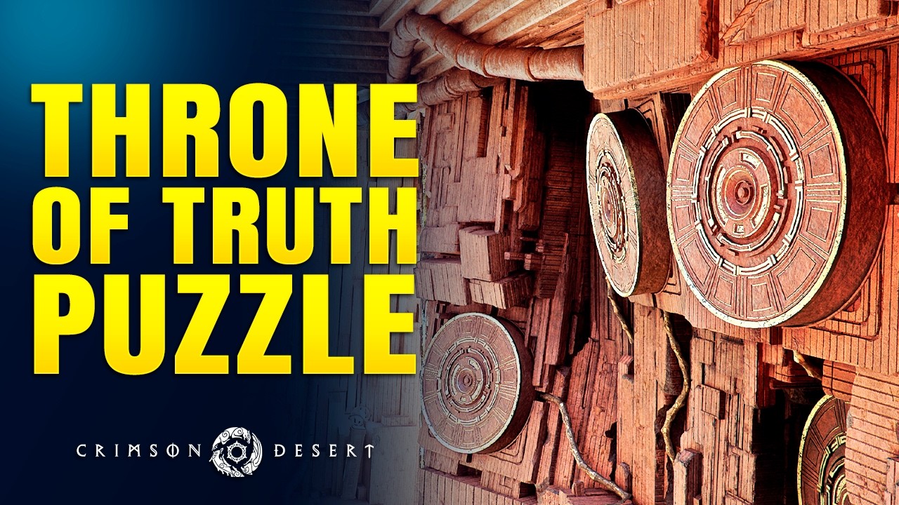 Crimson Desert: Throne of Truth Puzzle Solution | FAST & EASY GUIDE