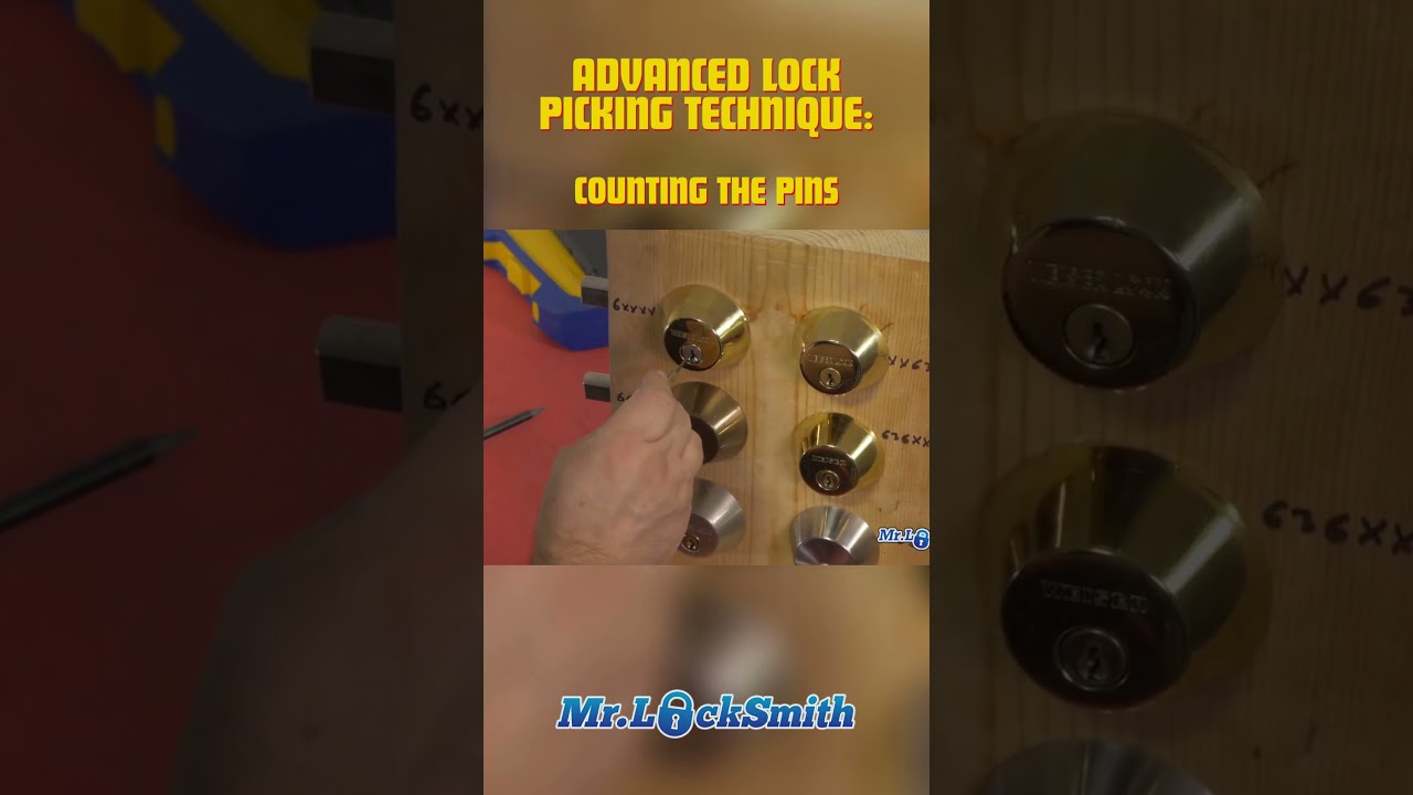 Advanced Lock Picking Technique: Counting the Pins