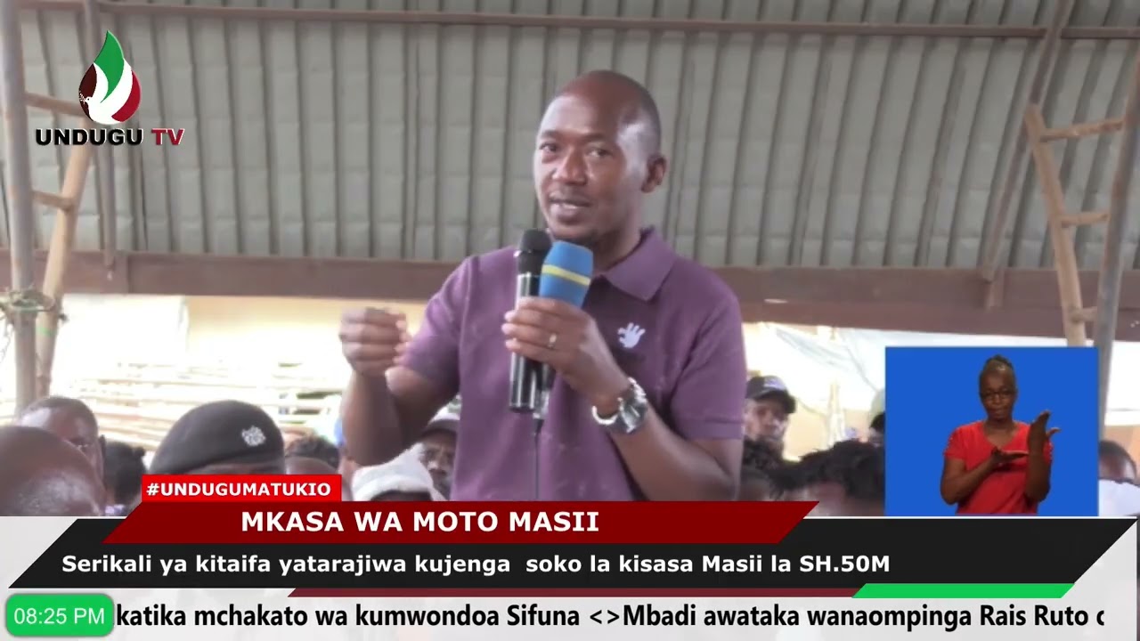 Serikali ya kitaifa yatarajiwa kujenga  soko la kisasa Masii la SH.50M