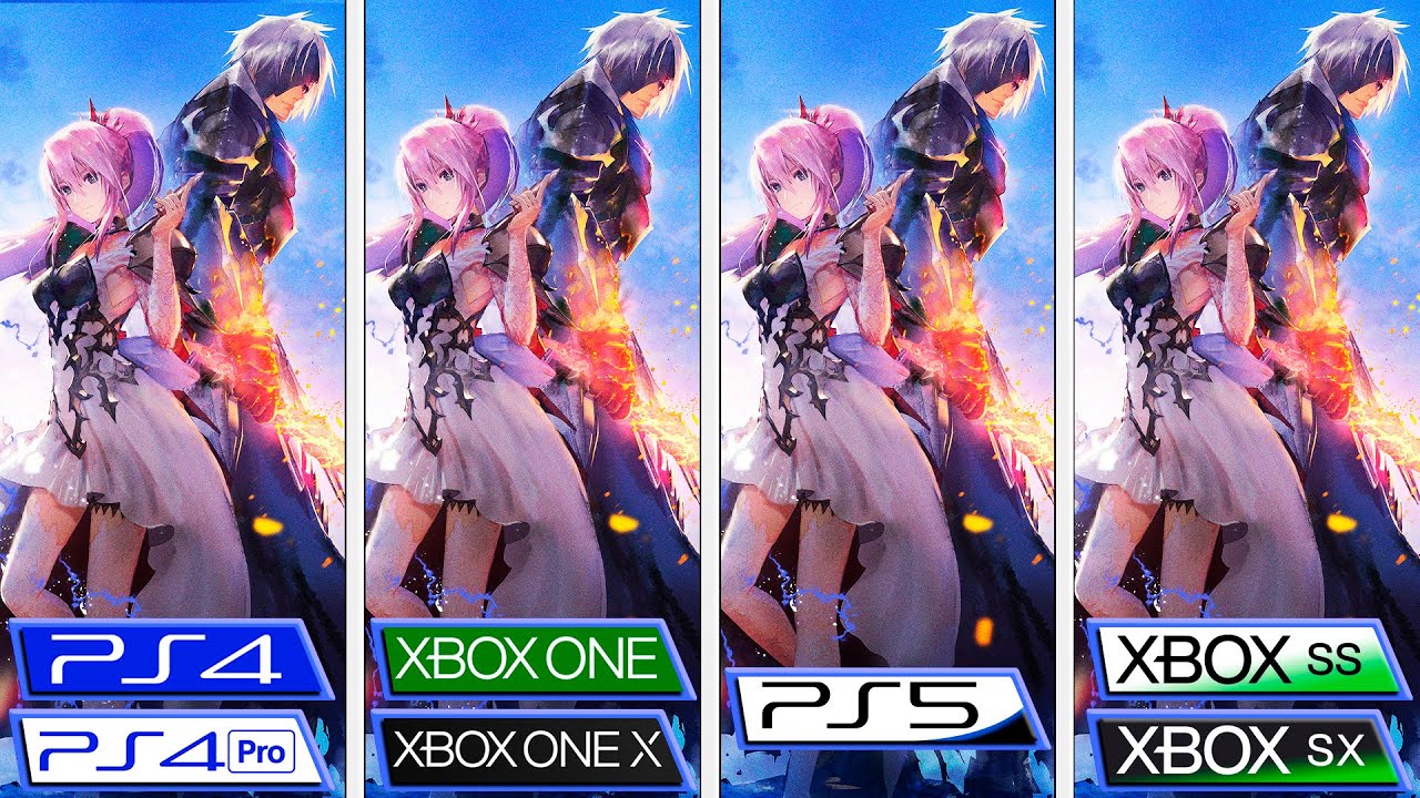 Tales of Arise | PS5 - Xbox Series S/X - One S/X - PS4/PS4 Pro | Graphics Comparison & FPS