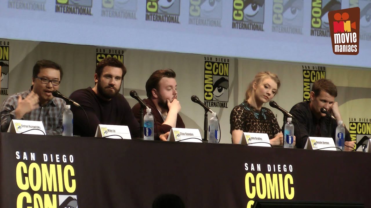 Patient Zero full panel SDCC 2015 Natalie Dormer Matt Smith