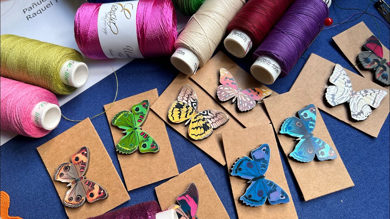 concurso Mi mariposa de Encaje de Bolillos - Raquel M Adsuar Bolillotuber