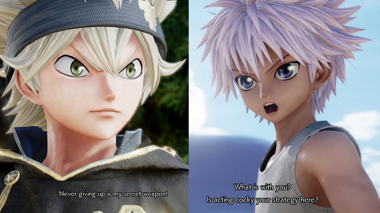 Jump Force - Asta All Unique Special Quotes / Easter Eggs! Interactions! (HD)