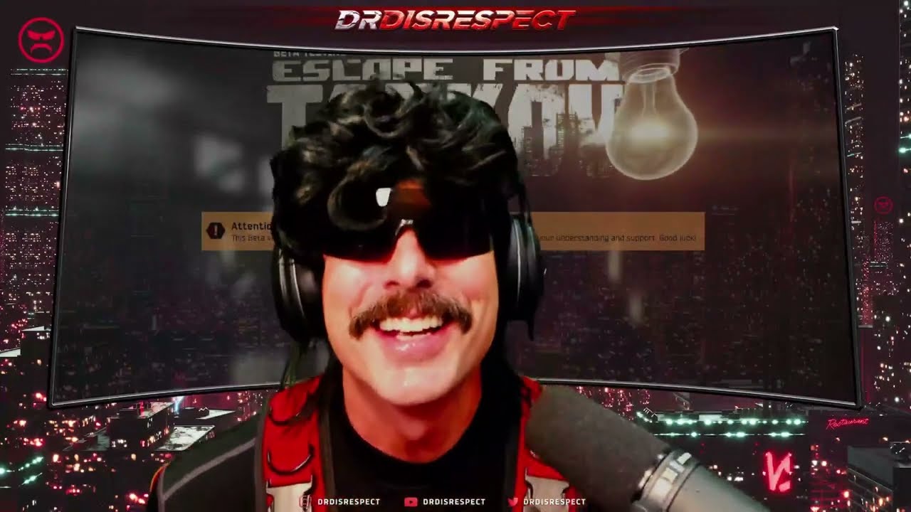DR DISRESPECT - Tarkov 123456?! Violence Speed Momentum!