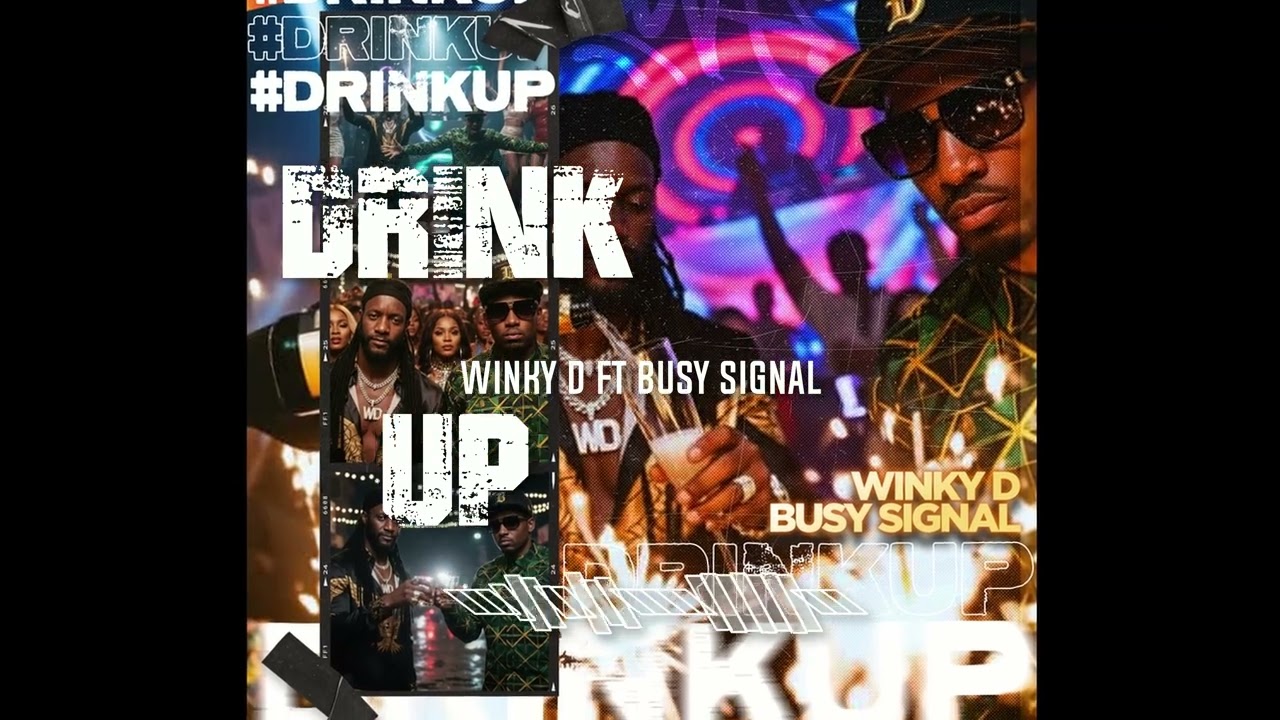 Winky D - Drink Up (Problems Away) ft Busy Signal (Official Audio)