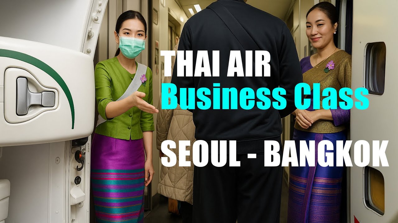 Thai Airways B787 Business Class Review | Seoul to Bangkok Experience