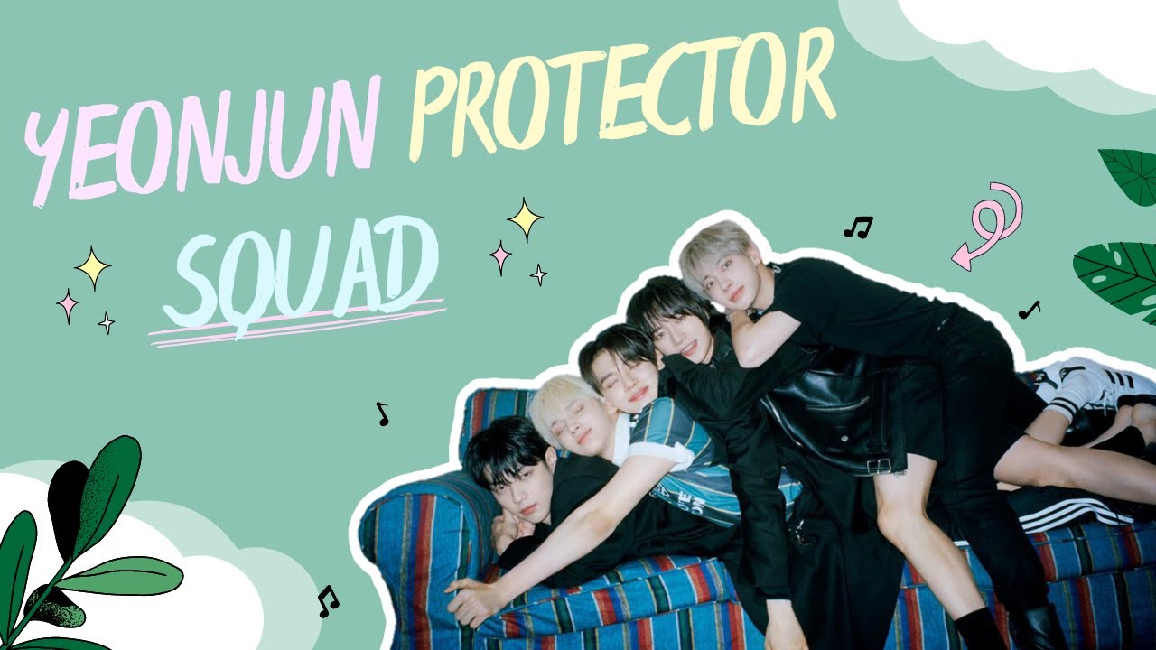 txt protecting and hyping up yeonjun 💖