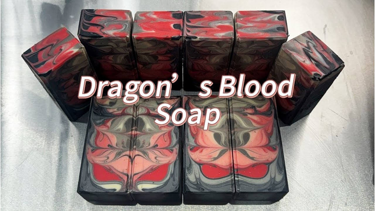 Making Dragon’s Blood Soap