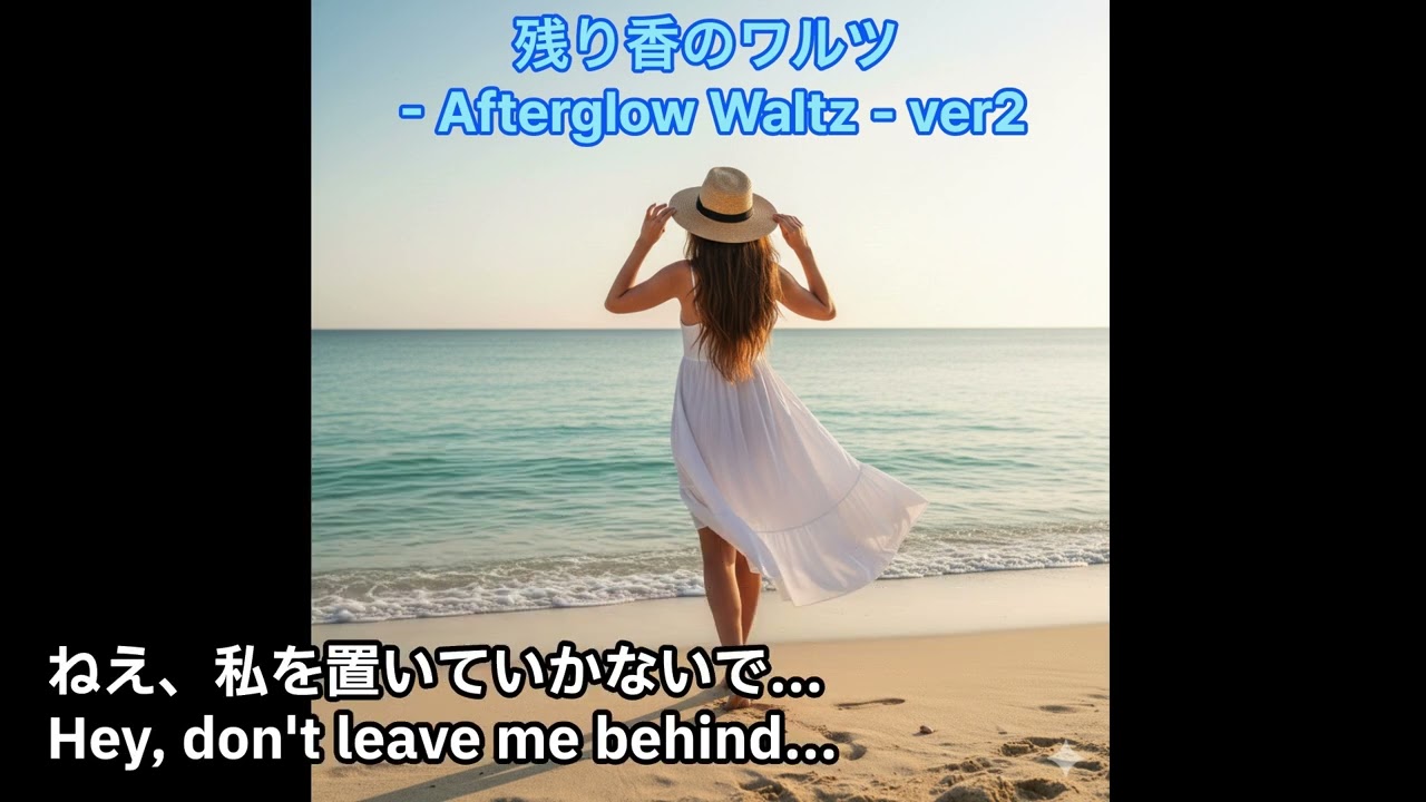 【作業用BGM】残り香のワルツ - Afterglow Waltz (Vocal Lofi for Focus) ver2