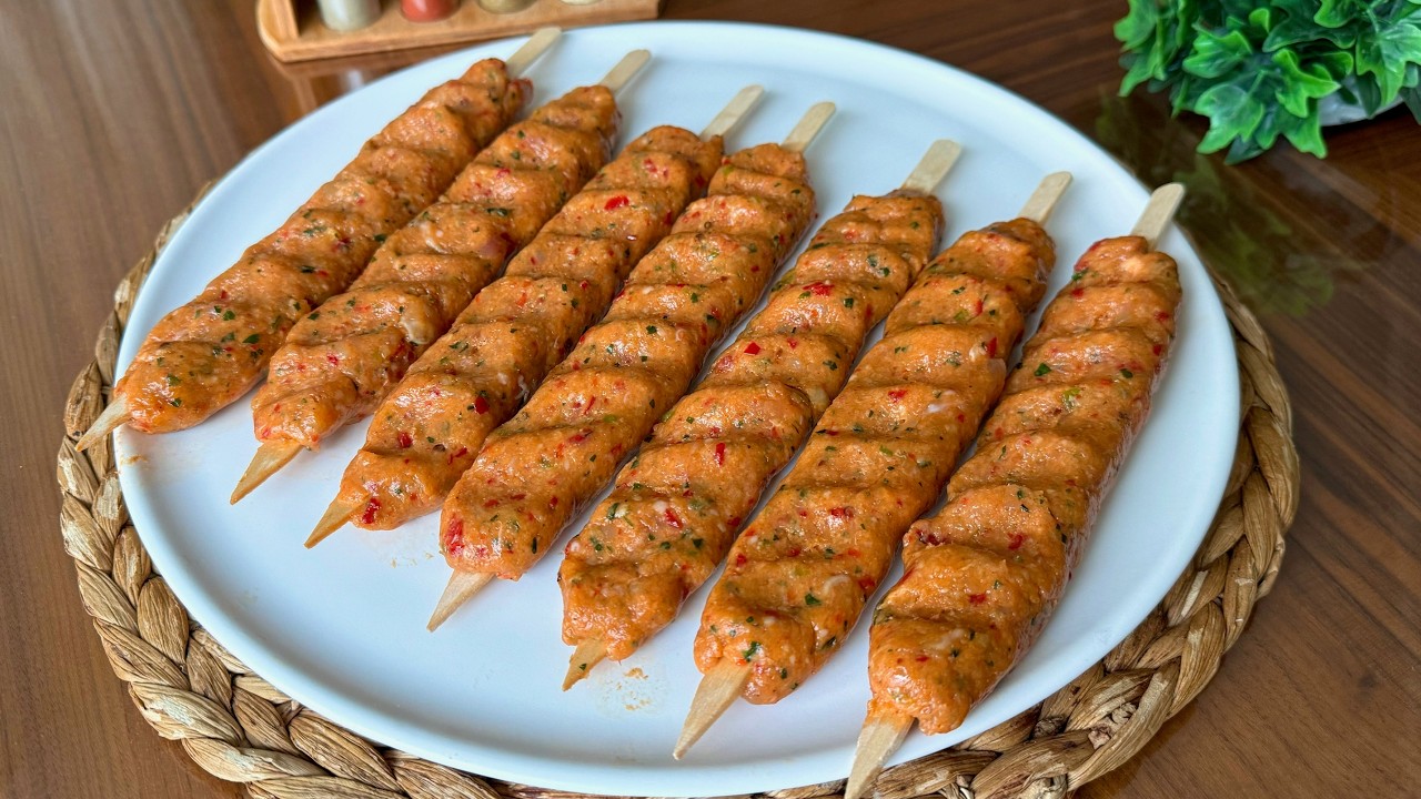ADANA KEBABA RAKİP❗️İNANILMAZ LEZZETLİ VE EN EKONOMİK KEBAP TARİFİ🤤TAVUK KEBABI 🍗 &Ccedil;i&ccedil;ekintarifleri