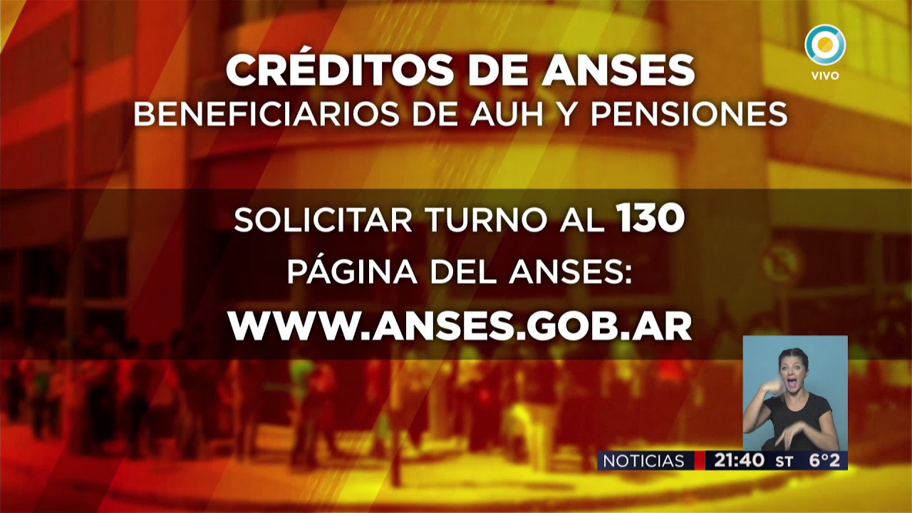 Cr&eacute;ditos de Anses | #TVP&uacute;blicaNoticias