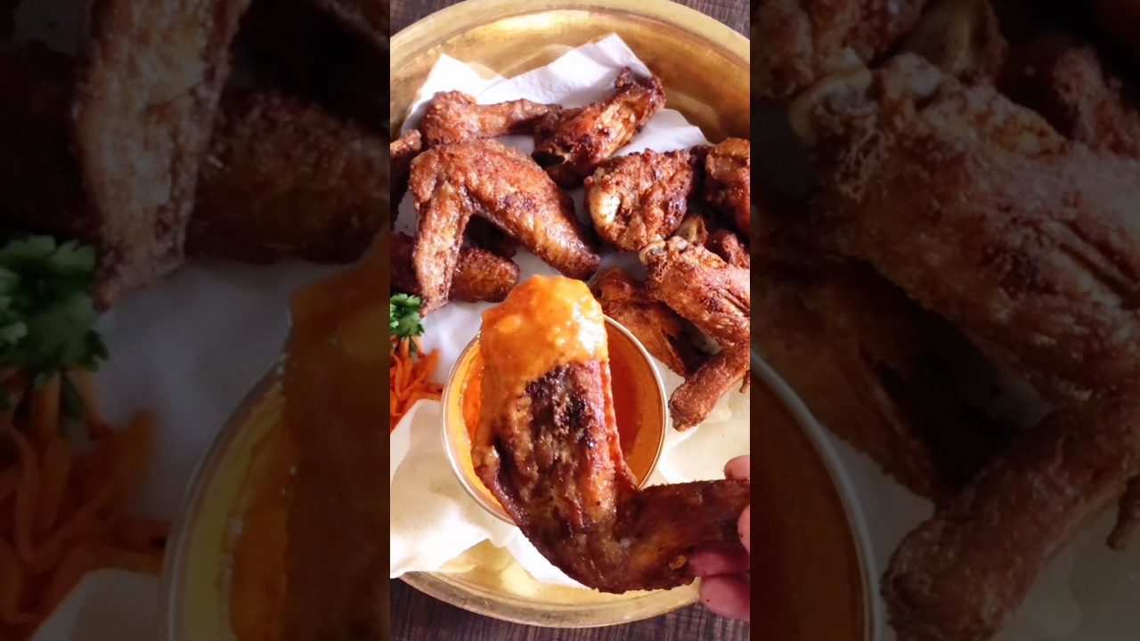 Chicken Wings Recipe|Nepali Style #shorts #food #testy #chickenwings #recipe #homemade #nepalistyle