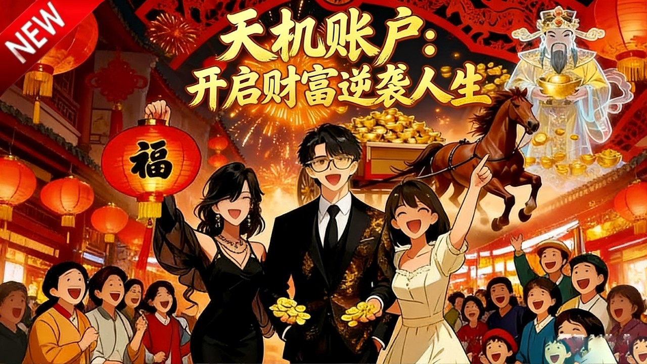 💥【新番上线】打工人意外加入 “天庭商务群”，靠精准预判，一路逆袭成人生赢家！《天机账户：开启财富逆袭人生》全集 Multi SUB #热血 #漫剧 #动漫魔女