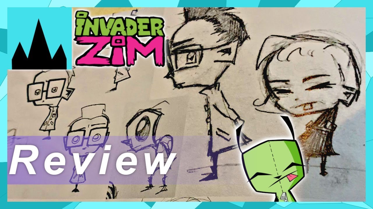 Lost Episodes & MORE! The Art of Invader Zim Book Review 👽🖼️ Crowned Cryptid