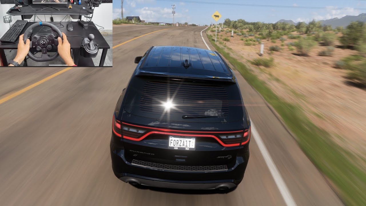 Forza Horizon 5 | 2021 Dodge Durango POV Drive | No Talking ASMR | G923 TRUEFORCE FFB
