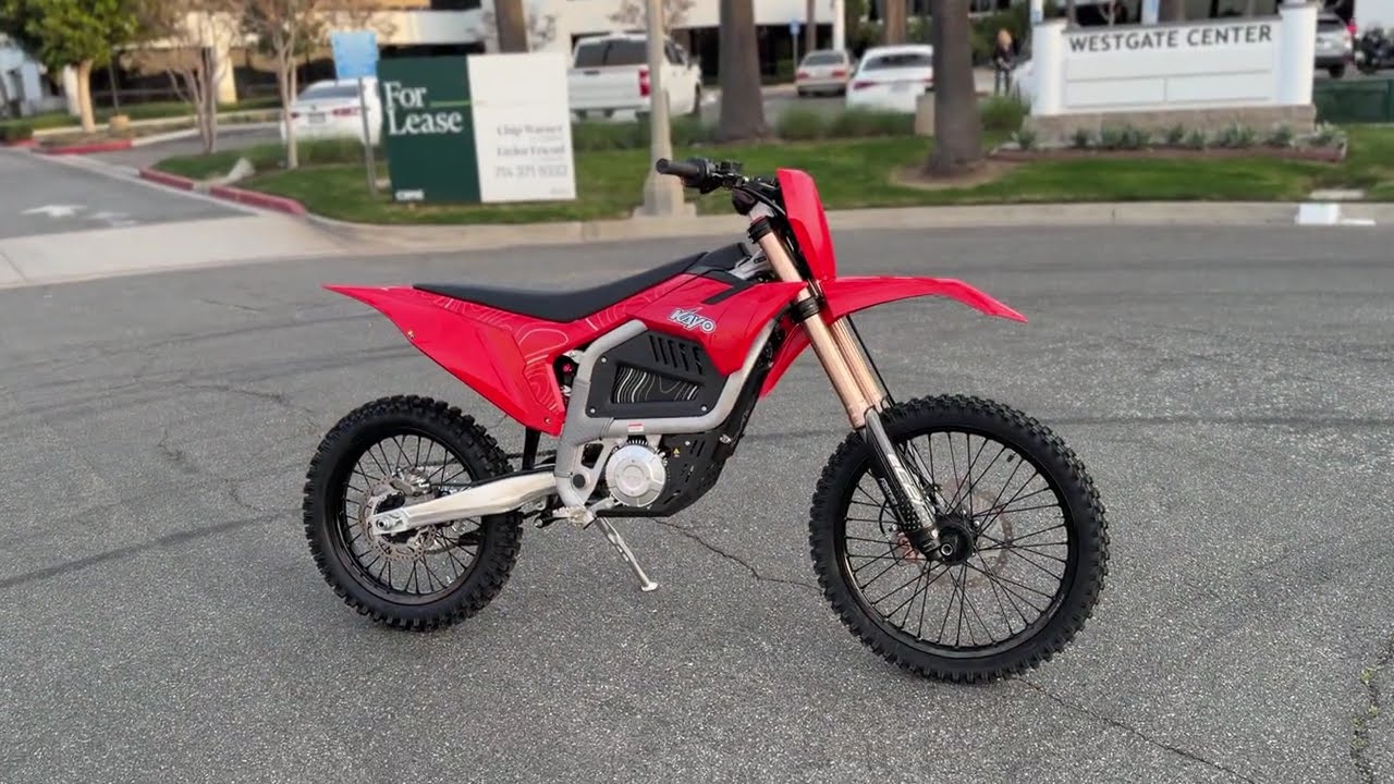New Kayo eC2i - 21 kW - 60+mph - ~30 HP -  Fully Electric Full-Size Dirt Bike For Sale In Corona, CA