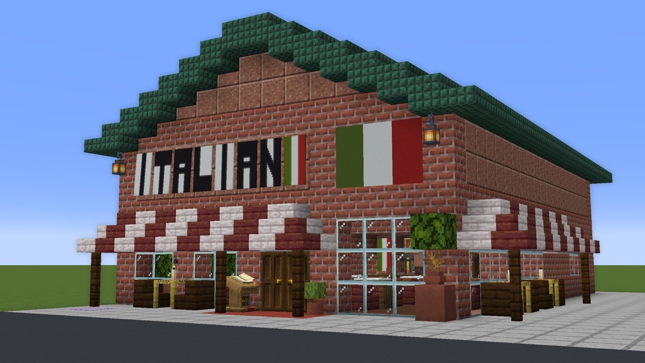 How To Make An Italian Restaurant | Including Interior