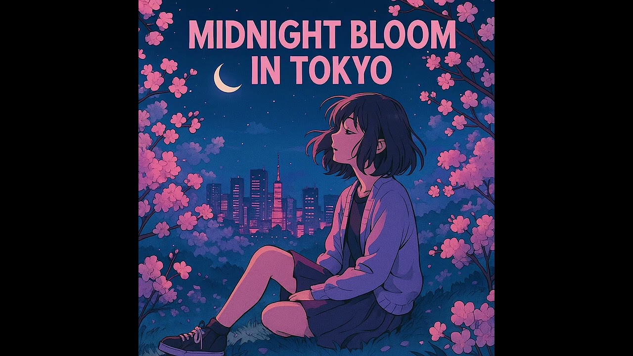Midnight Bloom in Tokyo - dreamy Japan atmospheric emo