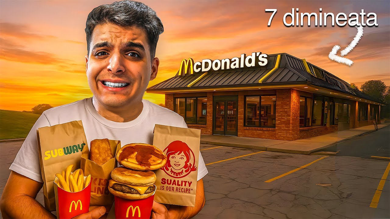 Măn&acirc;nc Fiecare MIC DEJUN de la Fast Food-uri...