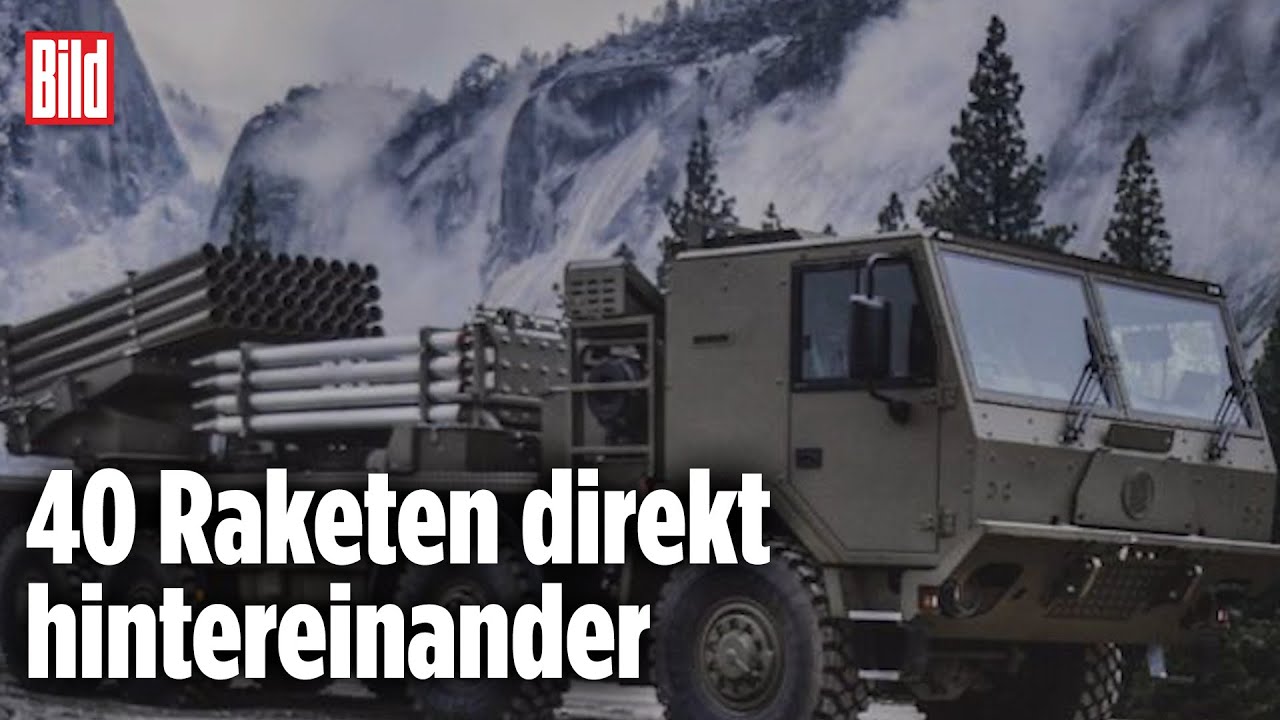 Gewaltige Feuerkraft: Mit Raketenwerfer &bdquo;Vampir&ldquo; gegen Putins Soldaten | Ukraine-Krieg