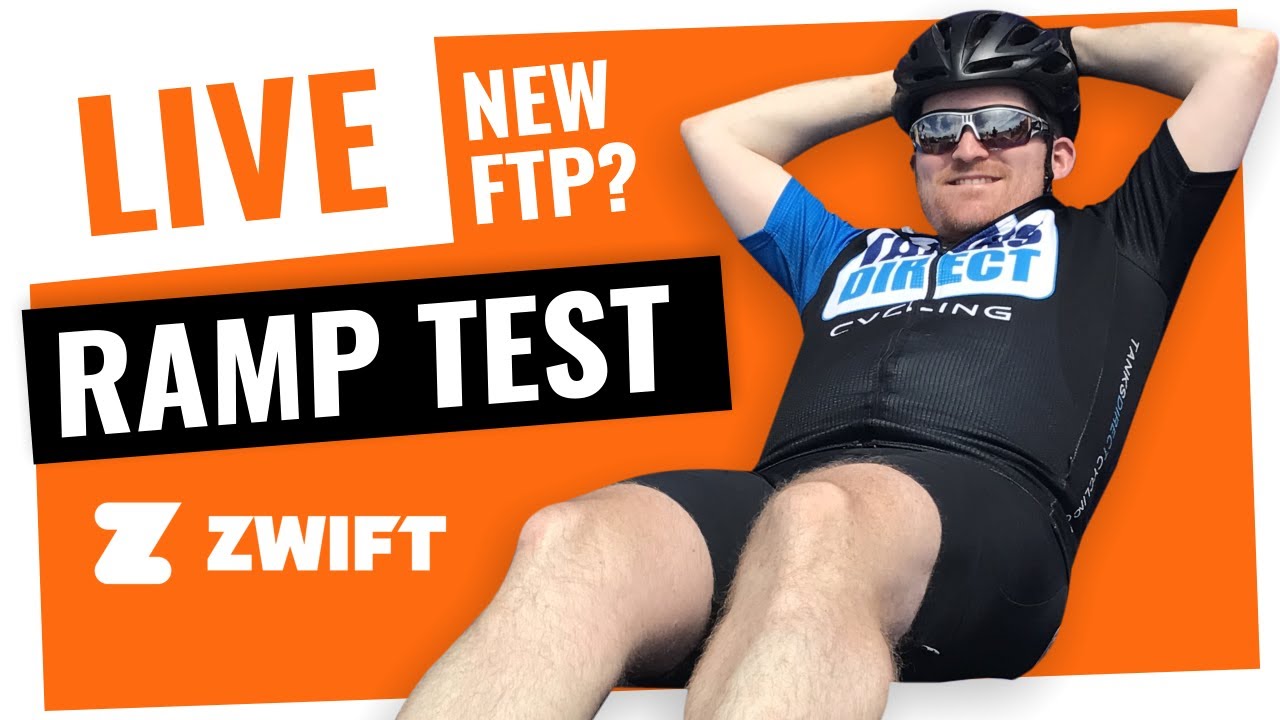 LIVE RAMP TEST on Zwift by BULLET! Can he improve his FTP (Functional Threshold Power)?
