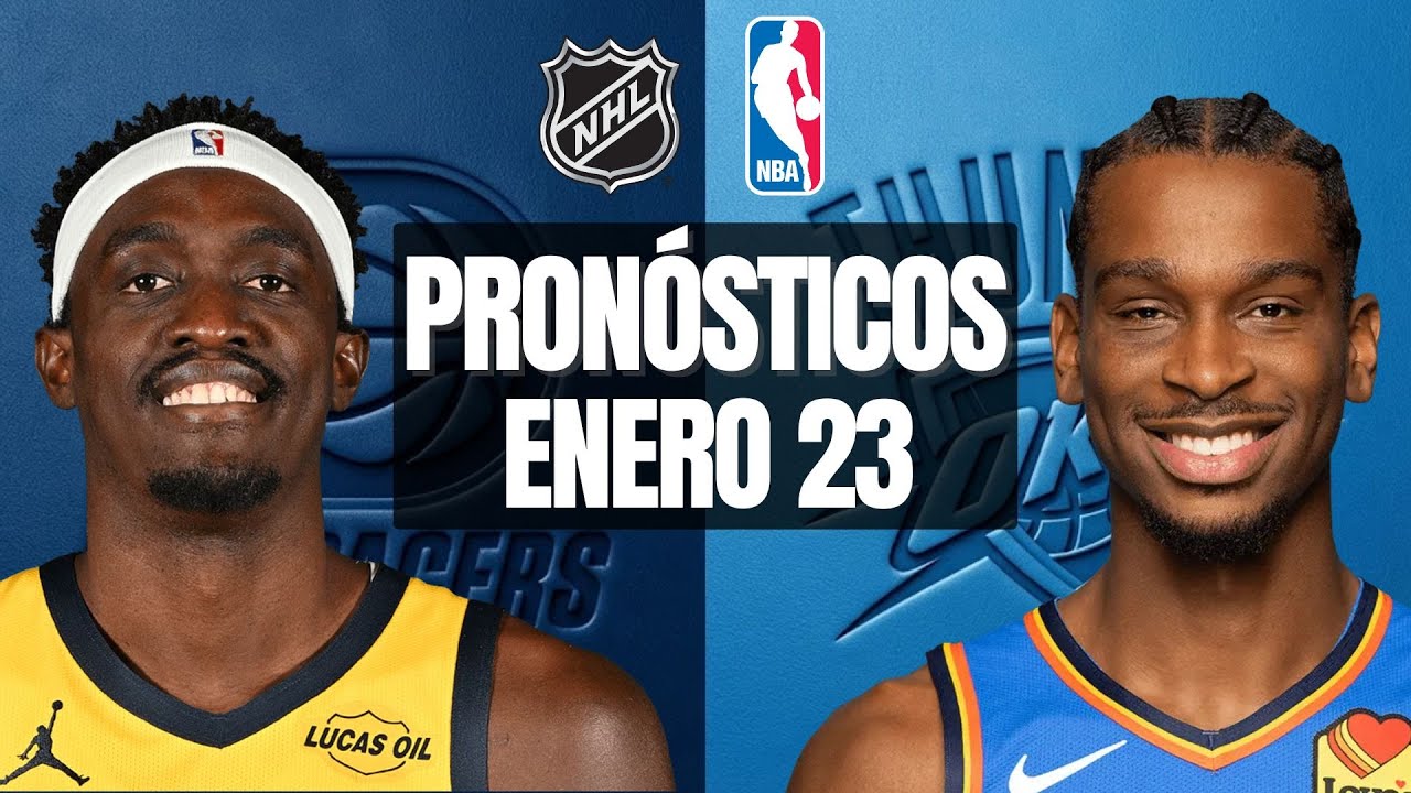 🔥PRONÓSTICOS DE LA NBA Y LA NHL PARA HOY 23 DE ENERO🔥