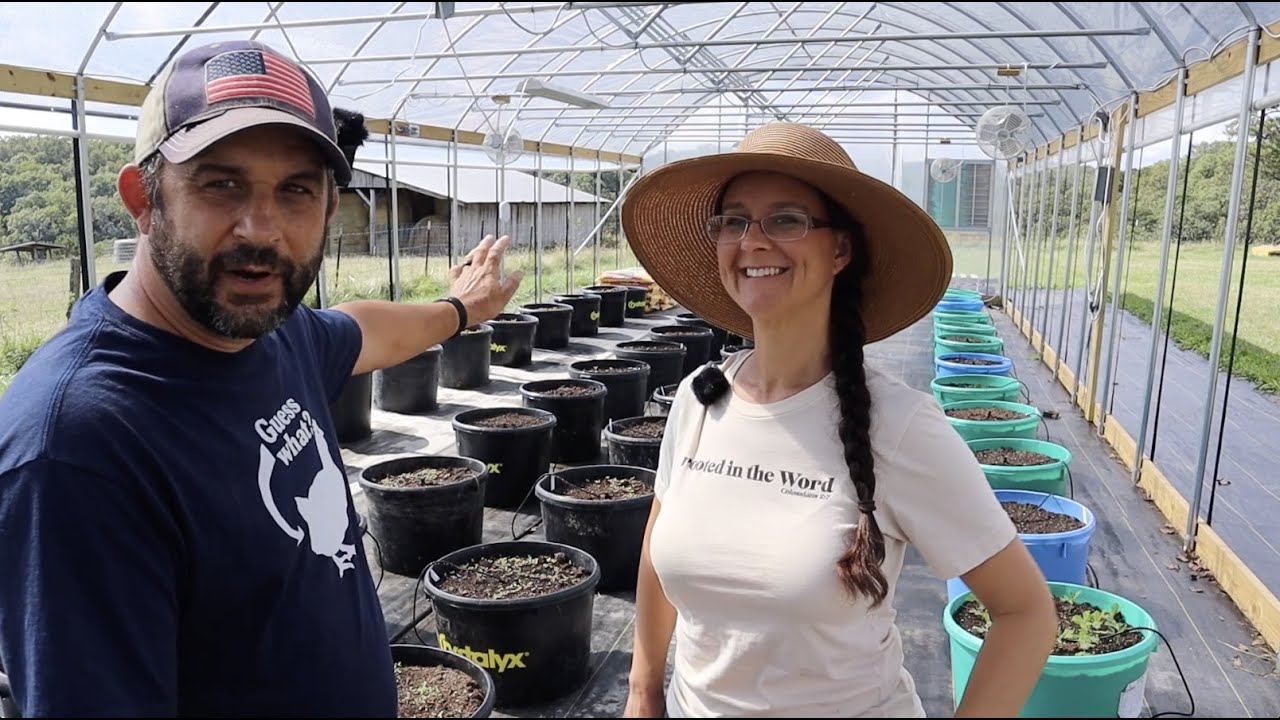 Goodbye Garden...Hello Greenhouse!