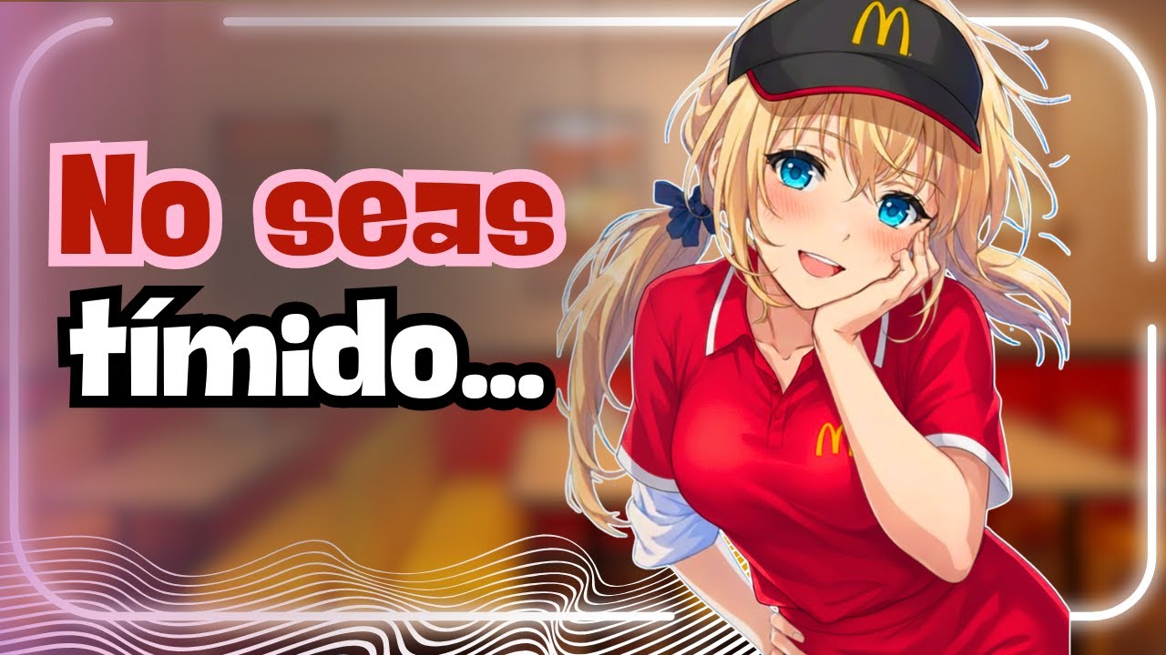 [ASMR Roleplay] Tu crush del McDonald’s te coquetea💕