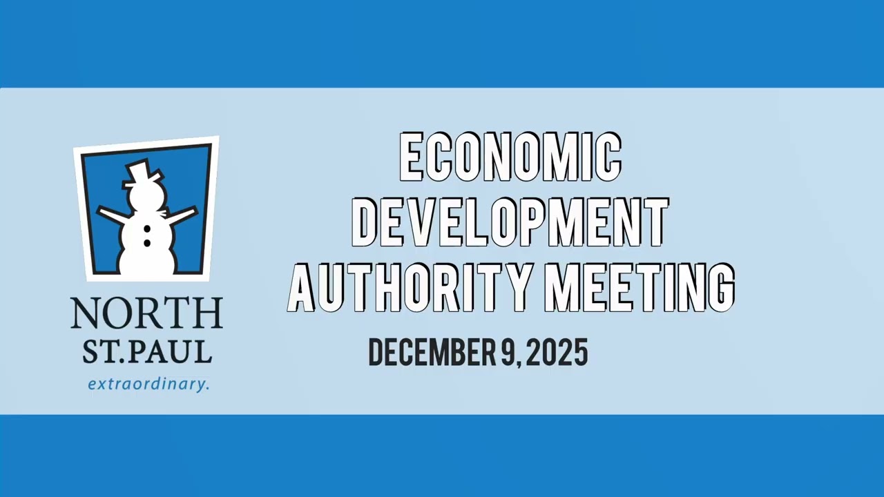 City of North St. Paul EDA Meeting - 12/9/25