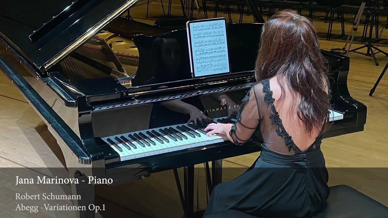 Robert Schumann - Abegg Variationen Op.1/ Jana Marinova