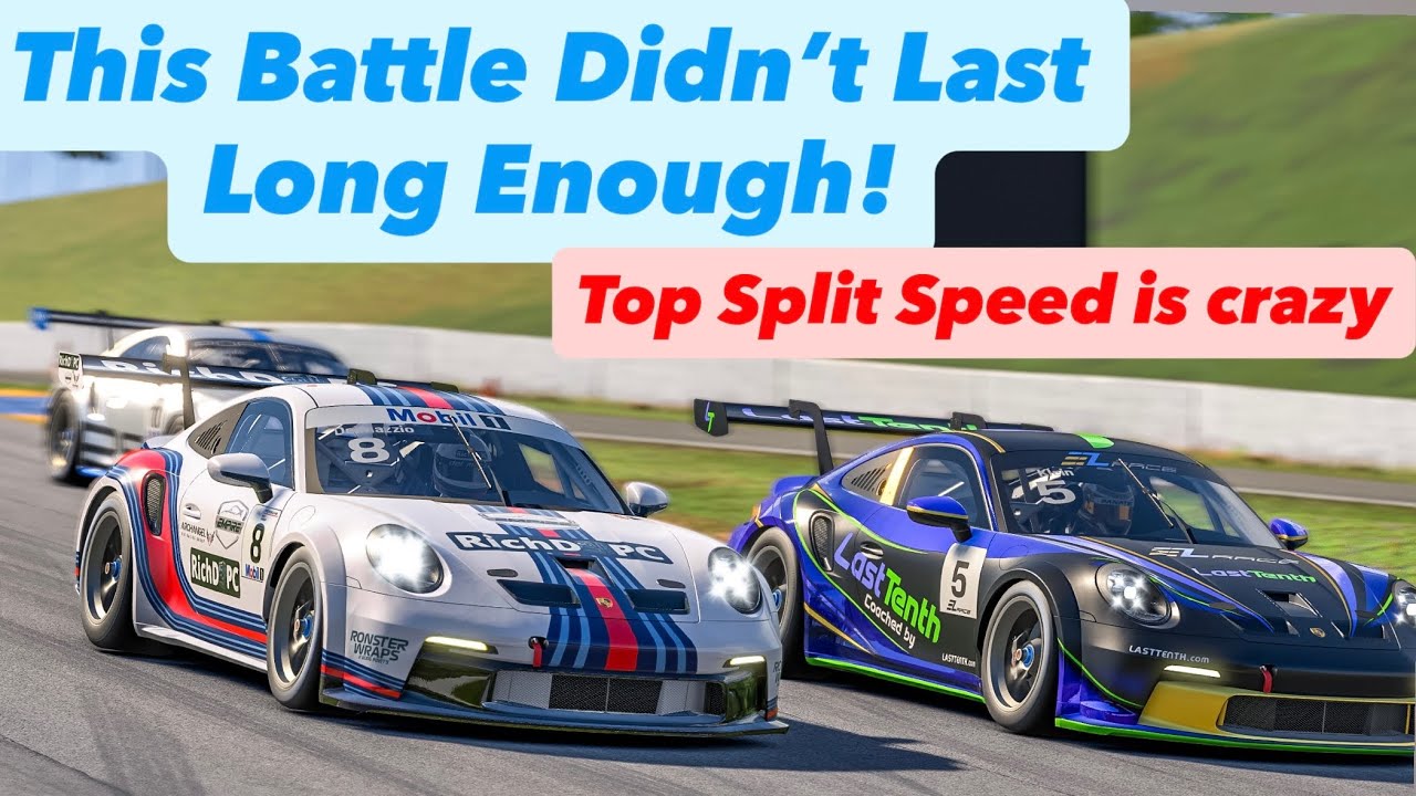 Top Split iRacing Porsche Cup Open @ Road Atlanta | Testing RTX 5090