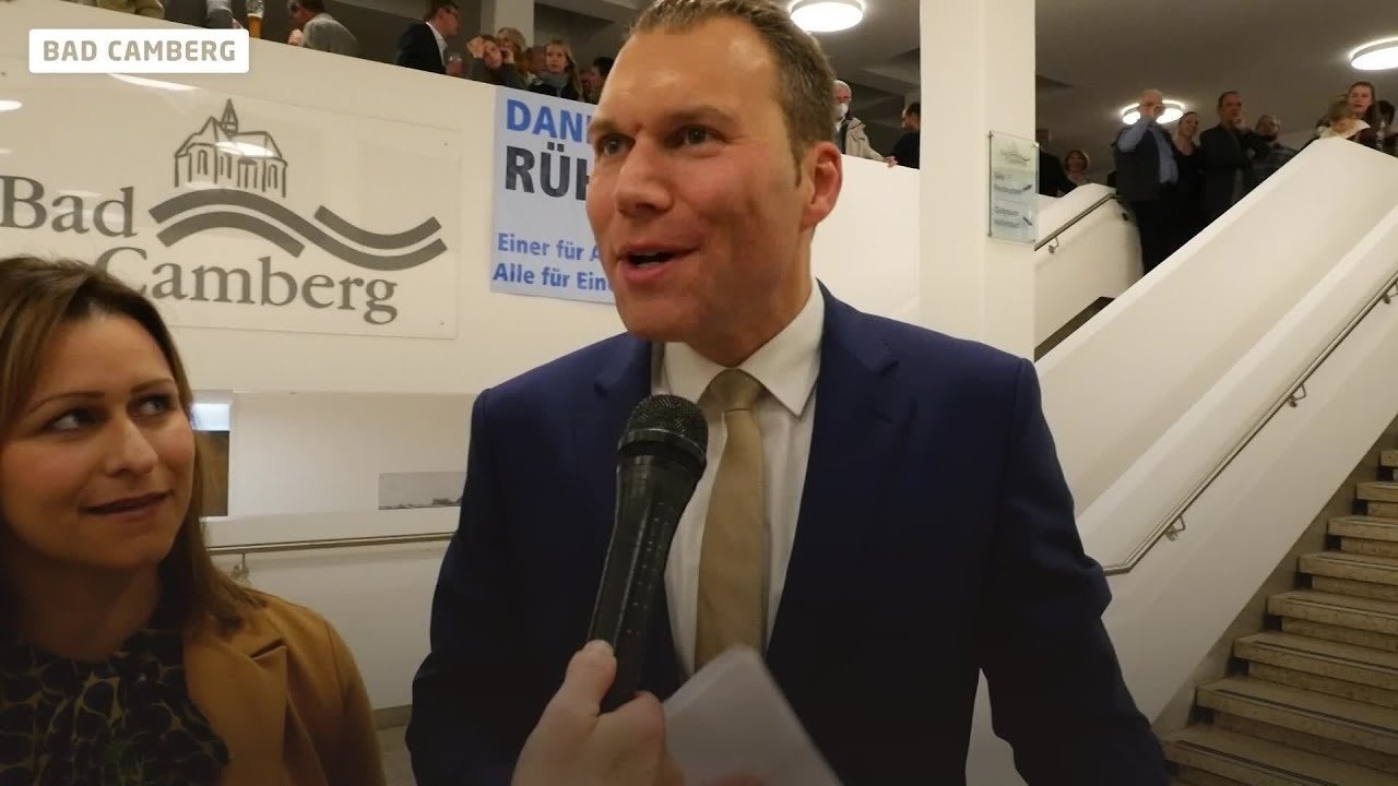Daniel Rühl siegt bei Bürgermeisterwahl in Bad Camberg klar