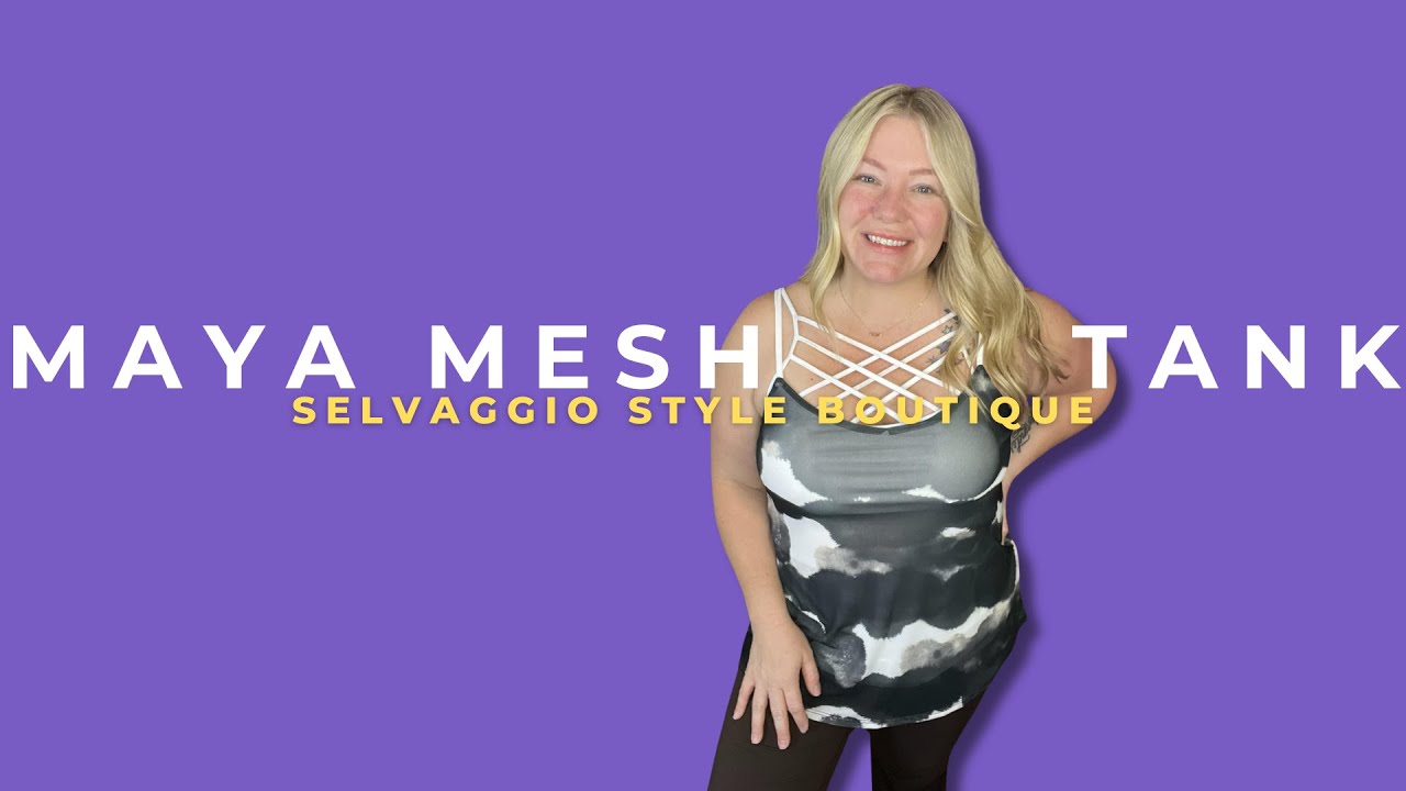Mesh Tank by @LuLaRoe Meet Maya