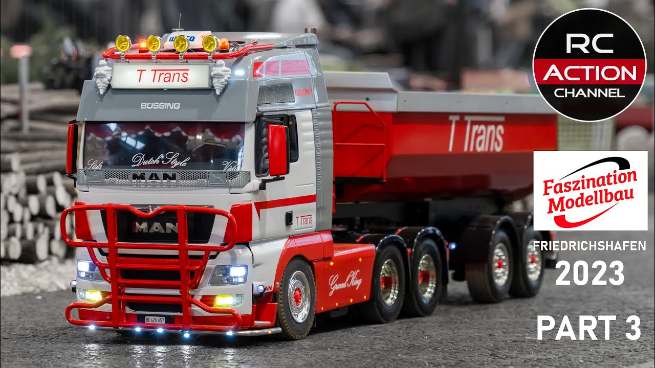 MEGA RC TRUCK SHOW 🚚 AT FASZINATION MODELLBAU MESSE FRIEDRICHSHAFEN 2023 - RC TRUCKS PART 3