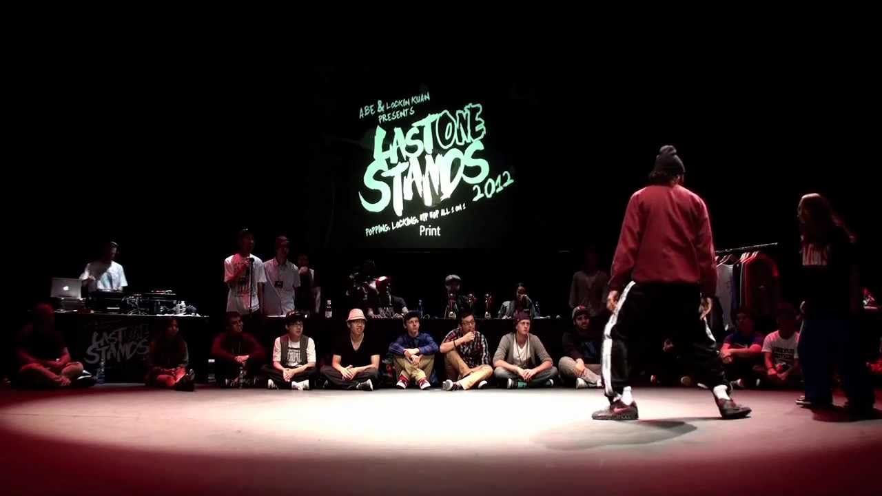 Last One Stands 2012 Best 8 Hip-Hop: JUNIOR BOOGIE(Montreal) VS MANAKA