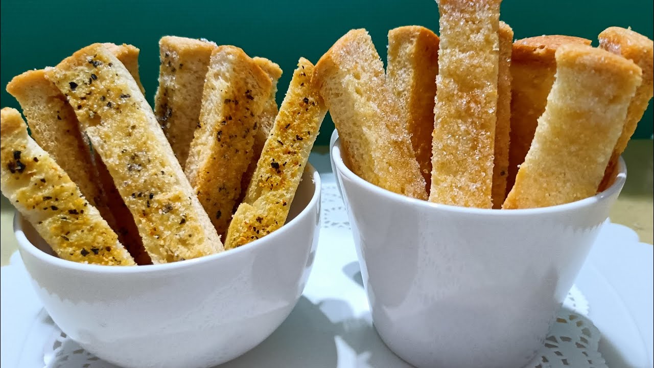2種口味吐司條［香蒜味和原味］