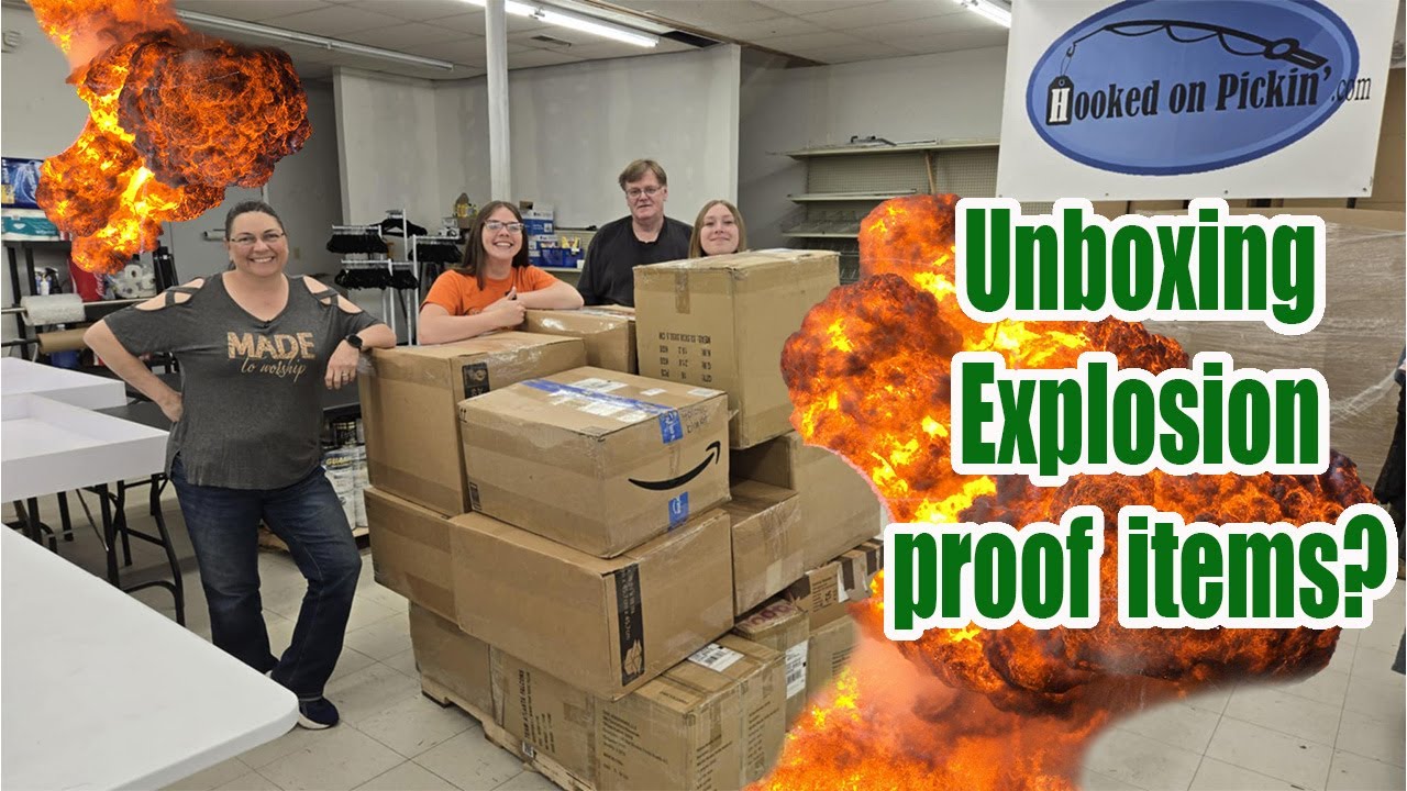Unboxing Tons of New Items From St. Louis Wholesale We even found something that was Explosion Proof