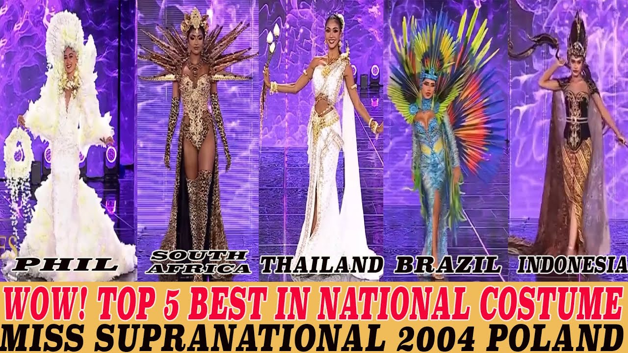 WOW! TOP 5 BEST IN NATIONAL COSTUME MISS SUPRANATIONAL 2024