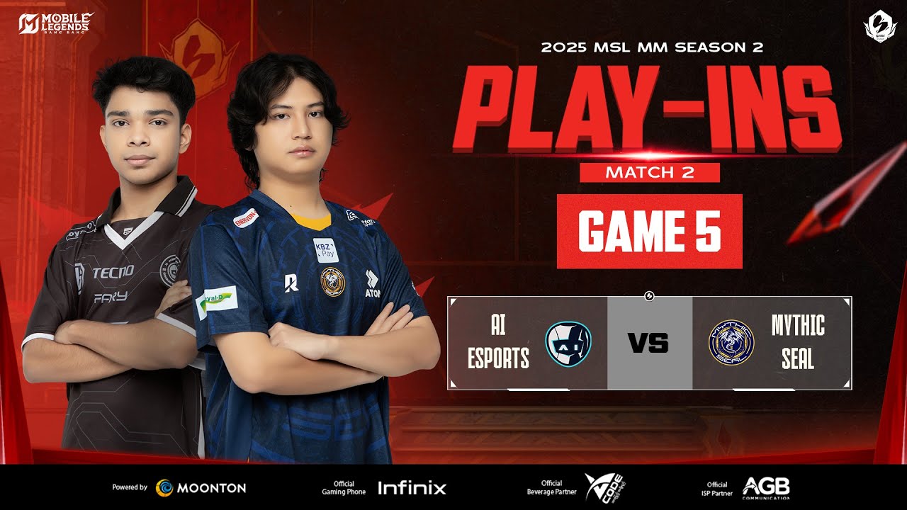 AI vs MYTH | Game 5 | Play-In Stage Day 1