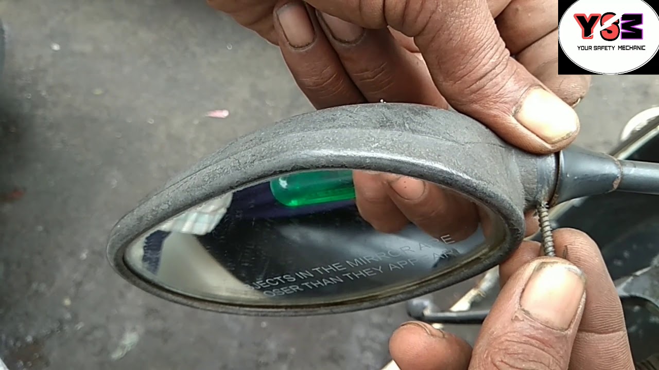 Honda Activa mirror loose problem solution ख़राब मिरर को कैसे बनायें होंडा  मिरर ढीला समस्या समाधान