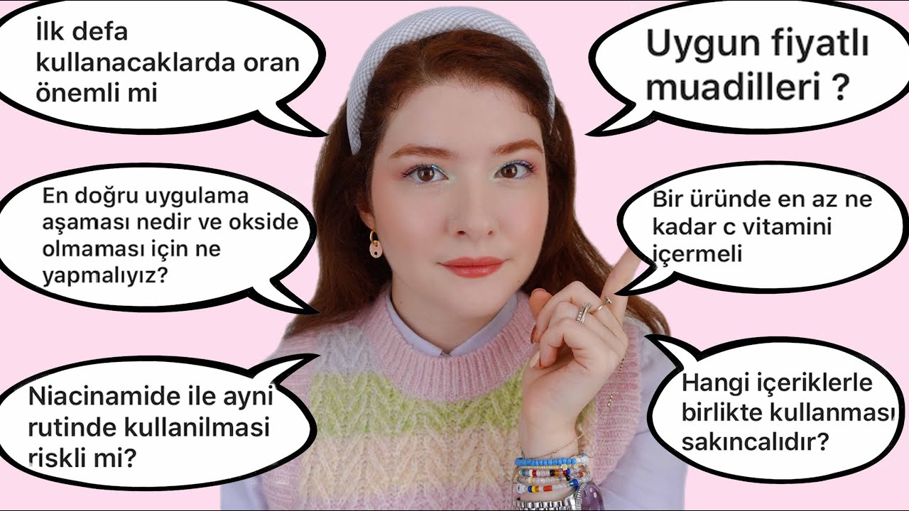 C VİTAMİNİ Hakkında Her Şey!│Sorularınızı Cevapladım💬