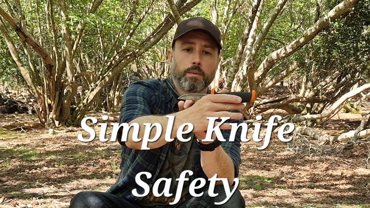Knife Safety Tips from a bushcraft instructor