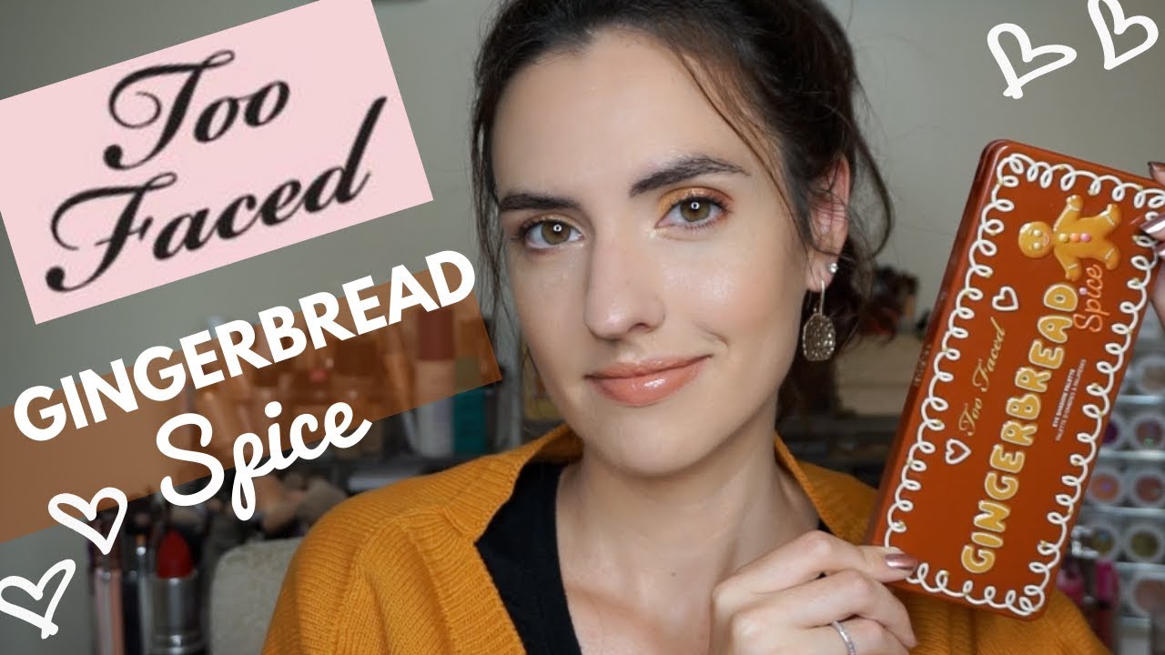 Too Faced Gingerbread Spice Palette | Swatches + Tutorial