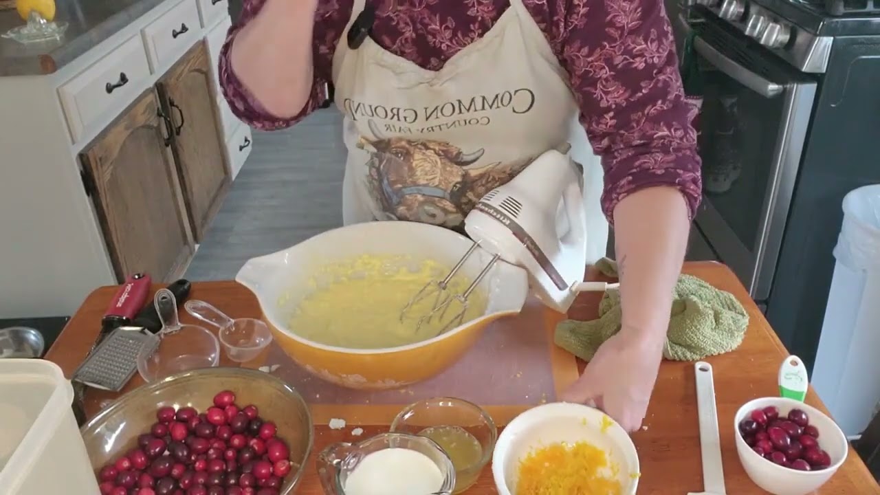 Cranberry Orange Bread